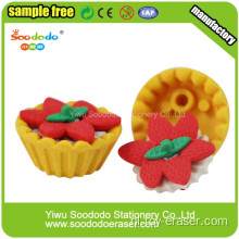 Fancy Eten Eraser Egg Tart Shaped Eraser